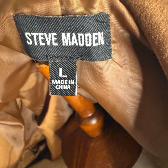 NWOT Steve Madden Faux Suede Moto Jacket - Large - Picture 5 of 6